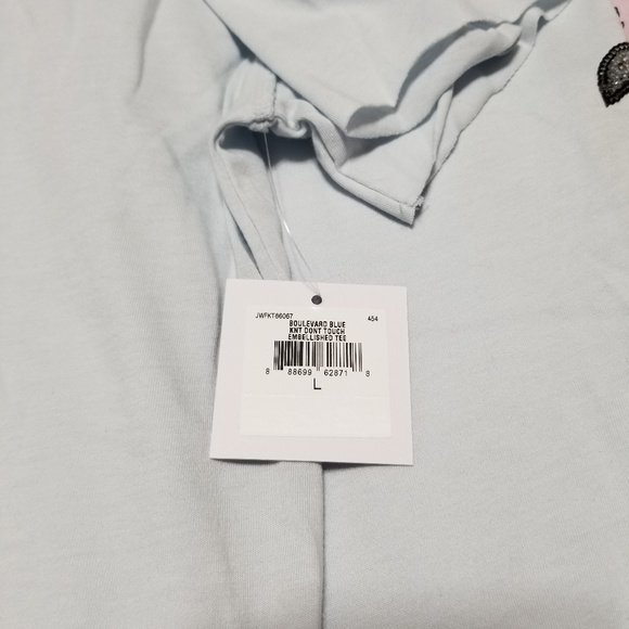 🔥Last One🔥 Juicy Couture Gothic Embellished Tee - Picture 5 of 7